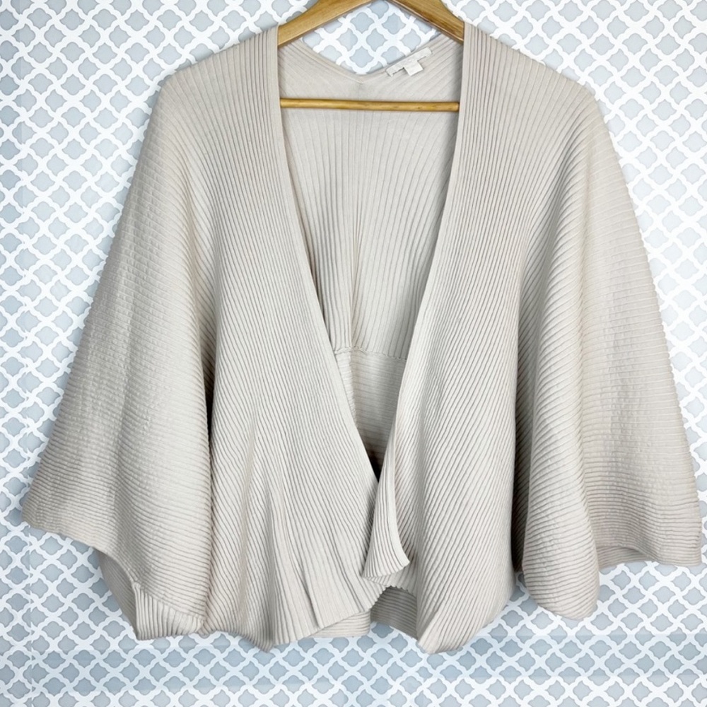 EUC COS Cocoon Ribbed Knit Cape